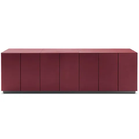 Madia CEO Cube Cabinet in laccato opaco di Poltrona Frau