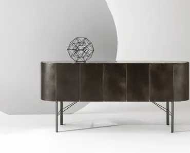 Madia Collectionist Lounge in legno laccato di Laura Meroni