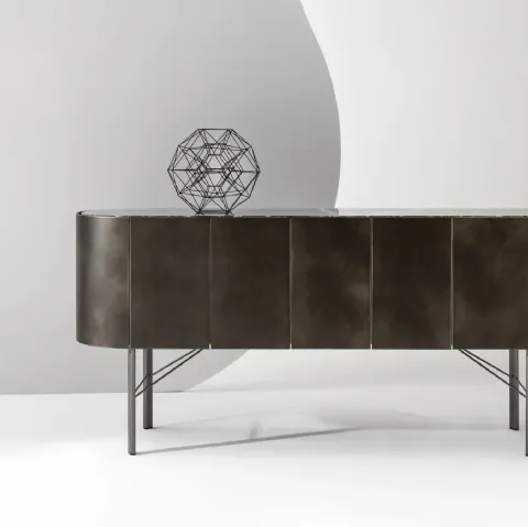 Madia Collectionist Lounge in legno laccato di Laura Meroni