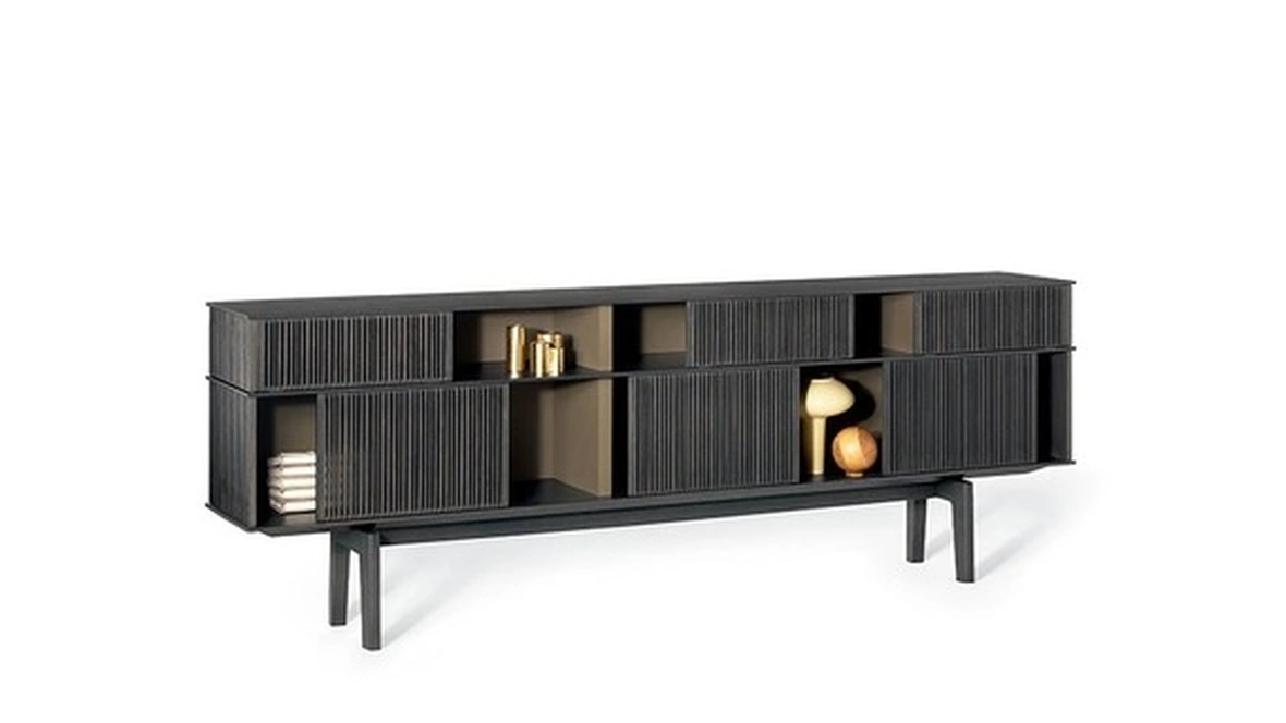 Madia Lloyd Cabinet alto di Poltrona Frau