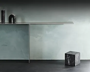 Consolle in acciaio Tee di Cattelan Italia