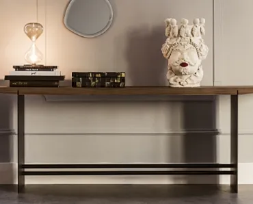 Consolle con piano in legno Trevi di Cattelan Italia