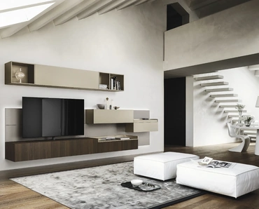 Parete Attrezzata Lampo 016 di Sangiacomo