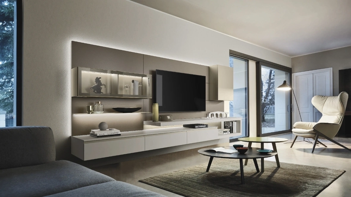 Parete Attrezzata Lampo 053 di Sangiacomo