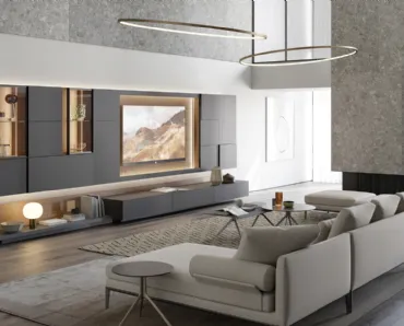 Parete Attrezzata Living TV 19 di Turati T4
