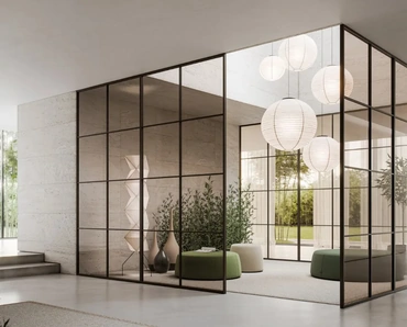 Parete divisoria per interni Zeus di Doal