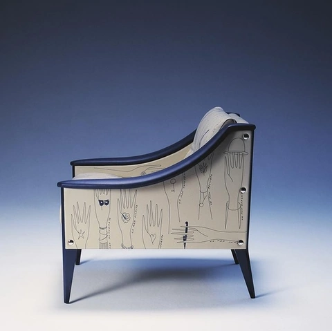 Poltrona Dezza 60th Anniversary Limited Edition di Poltrona Frau