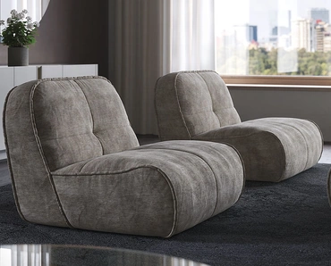 Poltrona imbottita Spencer di Cattelan Italia