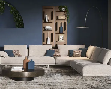 Divano angolare Heston di Cattelan Italia
