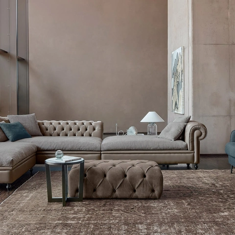 Salotto classico Nottingham di Rosini Divani