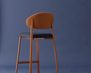 Sgabello Beba Curvy di Pointhouse