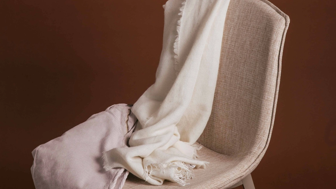 Sedia Eva 1 Soft in tessuto imbottito con gambe in alluminio di Pointhouse