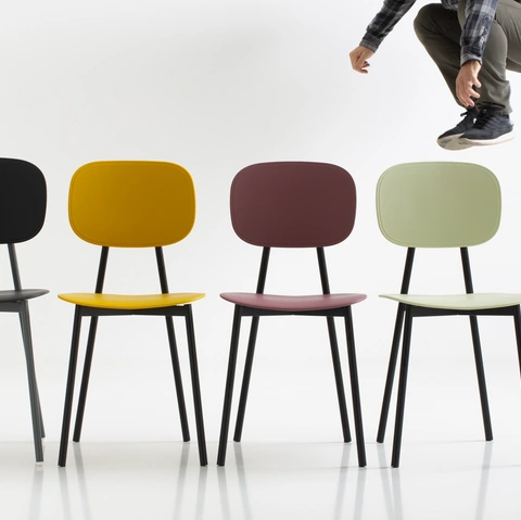 Sedia Tata Young 4 in polipropilene di Pointhouse