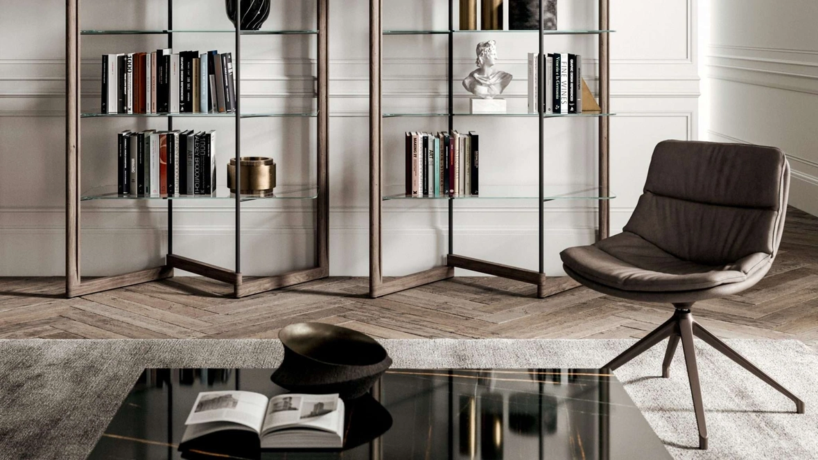 Sedia imbottita Sveva di Ozzio