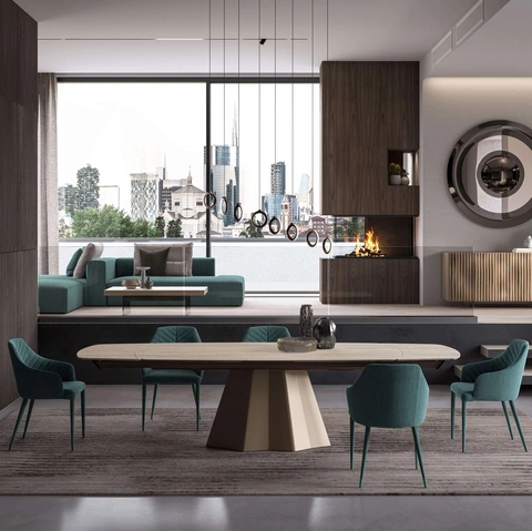 Tavolo allungabile Cupido di Ozzio