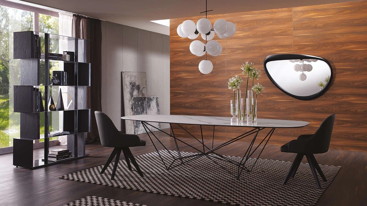 Tavolo Fil8 Fisso in Ceramica di Ozzio