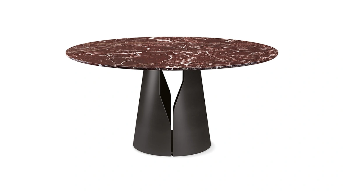 Tavolo rotondo Giano Marble di Cattelan Italia