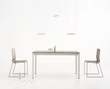 Tavolo allungabile Jolly in laminato e metallo di Pointhouse