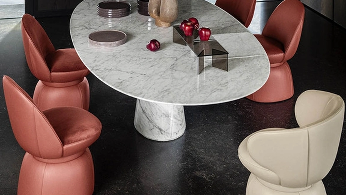 Tavolo Mesa Ellipse di Poltrona Frau