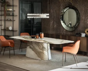 Tavolo Napoleon Keramik di Cattelan Italia
