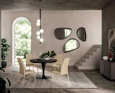 Tavolo rotondo allungabile Eclipse di Ozzio