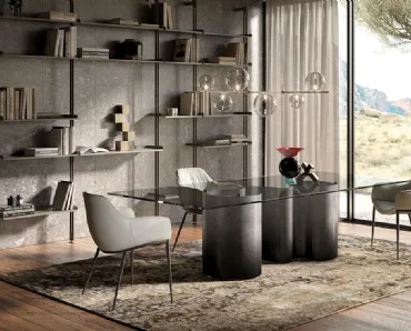 Tavolo Papel Glass di Cattelan Italia