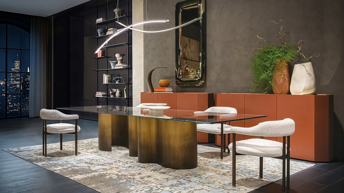 Tavolo Papel Glass di Cattelan Italia