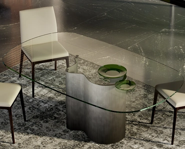 Tavolo Papelito Glass di Cattelan Italia