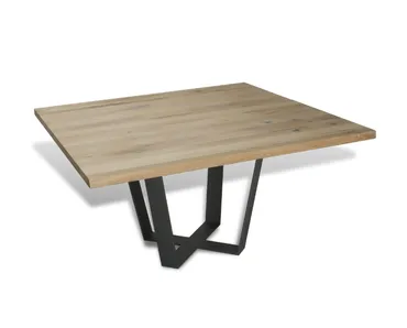 Tavolo Piano Quadrato 4|0 in rovere di Re-wood