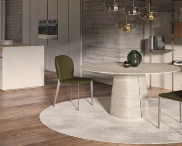 Tavolo Rado Keramik Round di Cattelan Italia