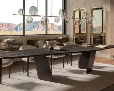 Tavolo Senator Wood di Cattelan Italia