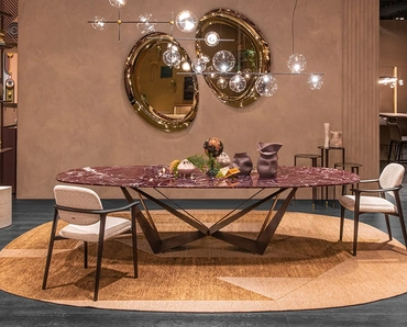 Tavolo Skorpio Marble di Cattelan Italia