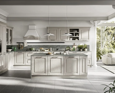 Cucina Classica angolare con isola Easy Classic 005 di Ar-due