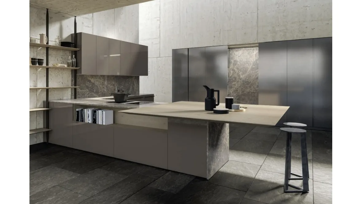 Cucina Design con penisola Sistema 22-2 Ambiente 02 di Alta Cucine