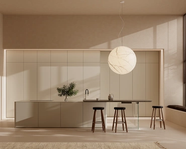 Cucina Design con isola One 02 di Ernestomeda