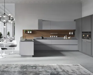 Cucina Design in laccato opaco Sistema 22 Ambiente 11 di Alta Cucine