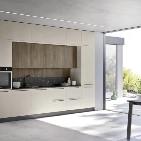 Cucina Moderna lineare Easy 005 di Ar-due