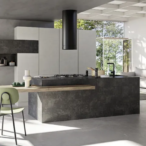 Cucina Moderna con isola Easy 009 di Ar-due