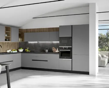 Cucina Moderna angolare Easy 017 di Ar-due