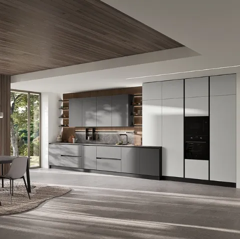 Cucina Moderna lineare Easy 10 di Ar-due