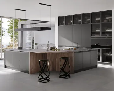 Cucina Moderna con isola K10 005 di Ar-due