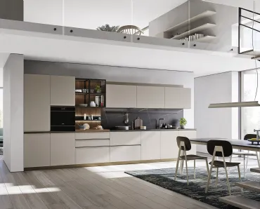 Cucina Moderna lineare K10 007 di Ar-due