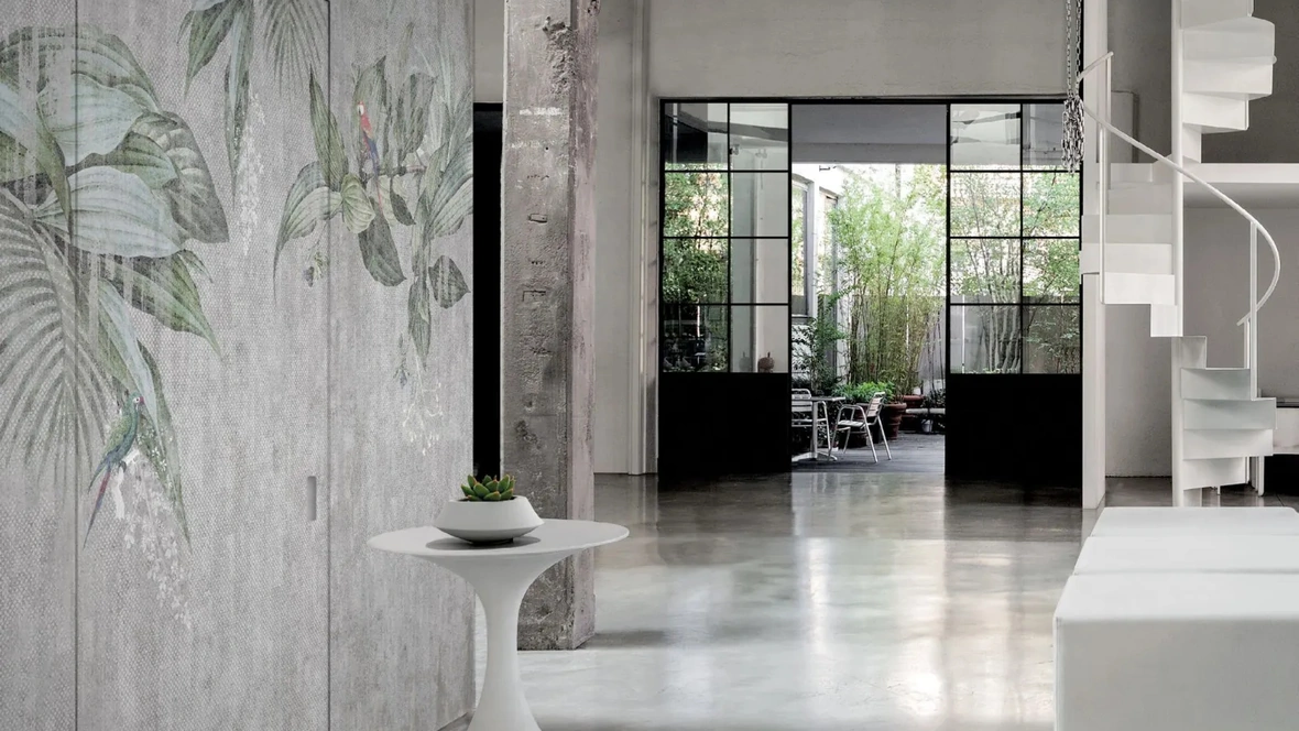 Porta per interni battente Gea Filo muro di Doal