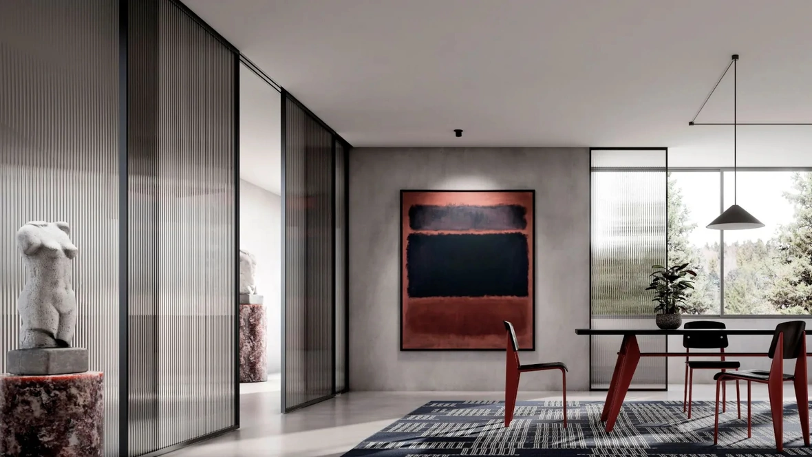 Porta per interni Like Sospesa di Doal