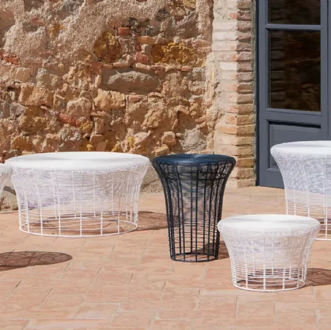 Sgabello Aram Low stool di Gandia Blasco