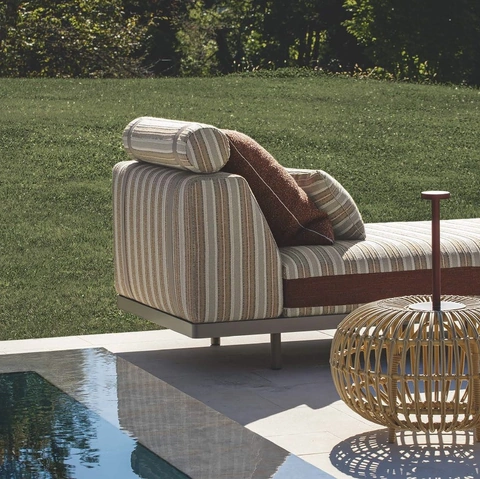Lettino prendisole Atlas outdoor di Flexteam
