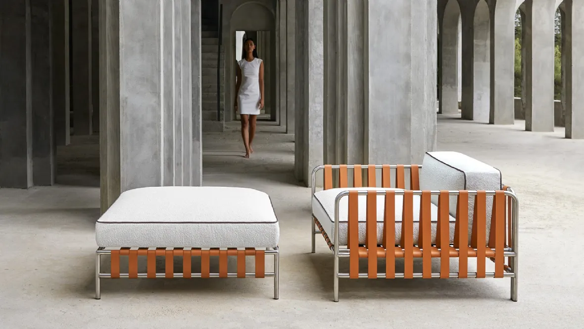 Pouf Onsen Sectional di Gandia Blasco