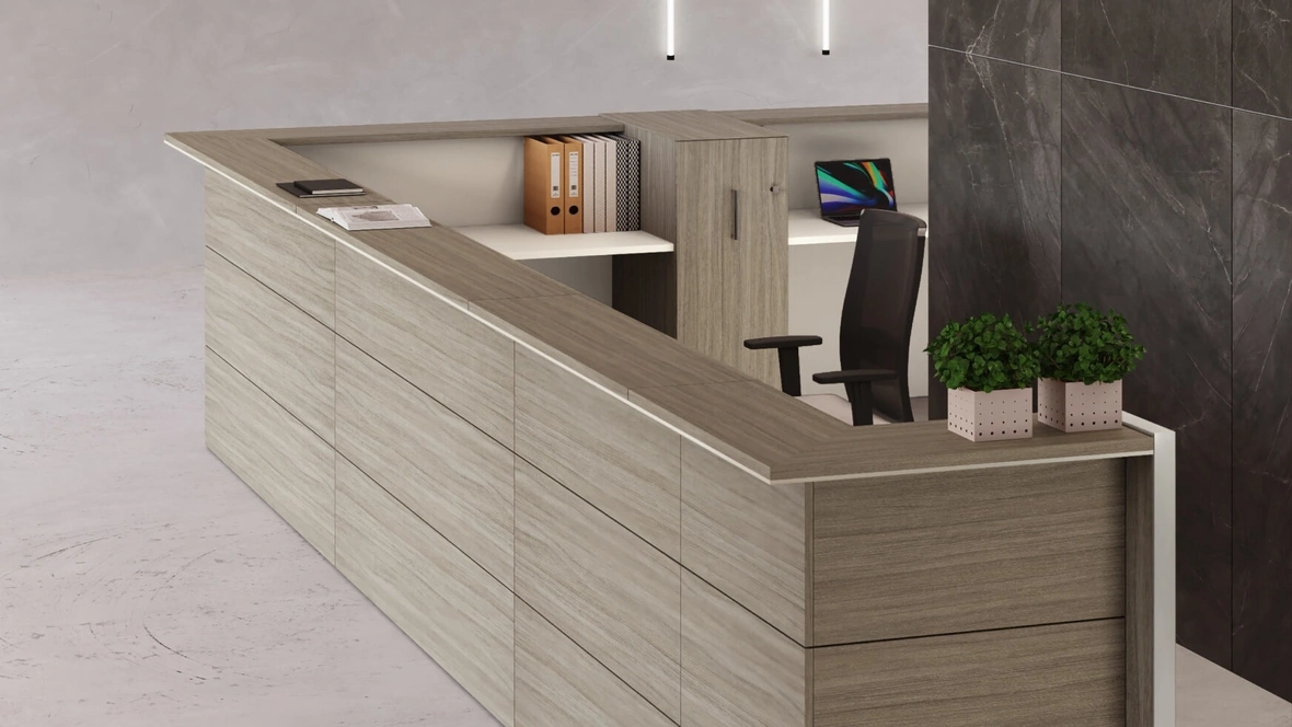 Bancone Reception Nice di Las Mobili