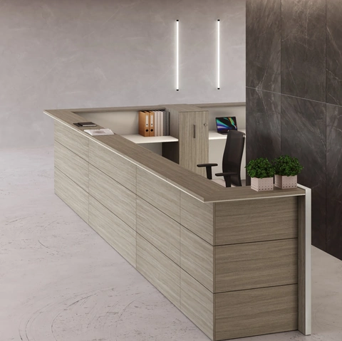 Bancone Reception Nice di Las Mobili