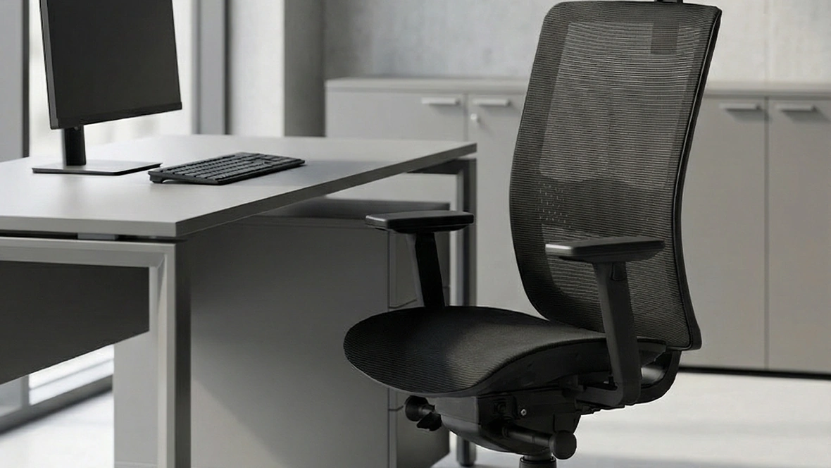 Seduta operativa Bursa Air Advanced Swivel Chair di Vaghi